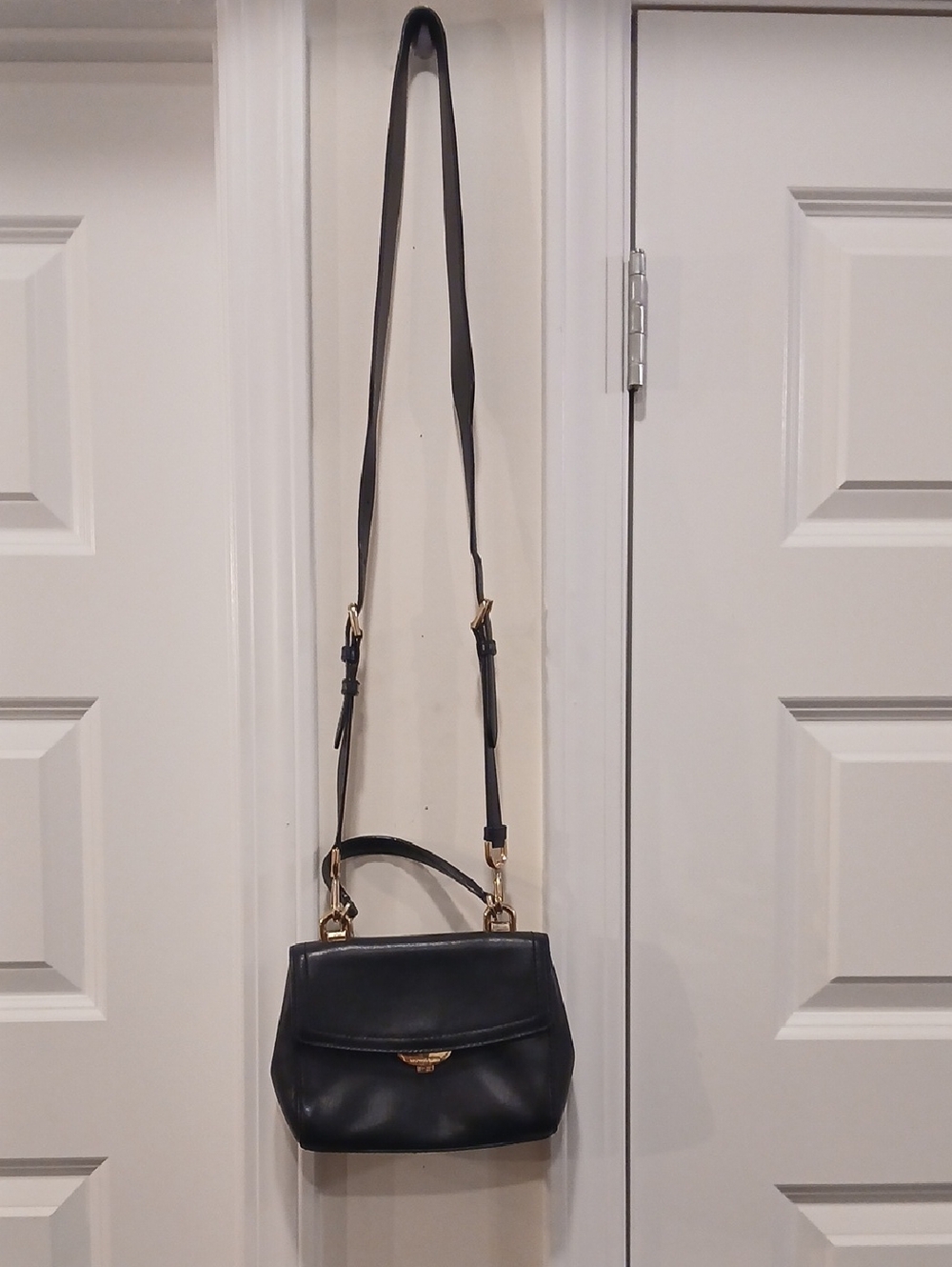 Michael Kors Small Black Leather Crossbody - Picture 2 of 10